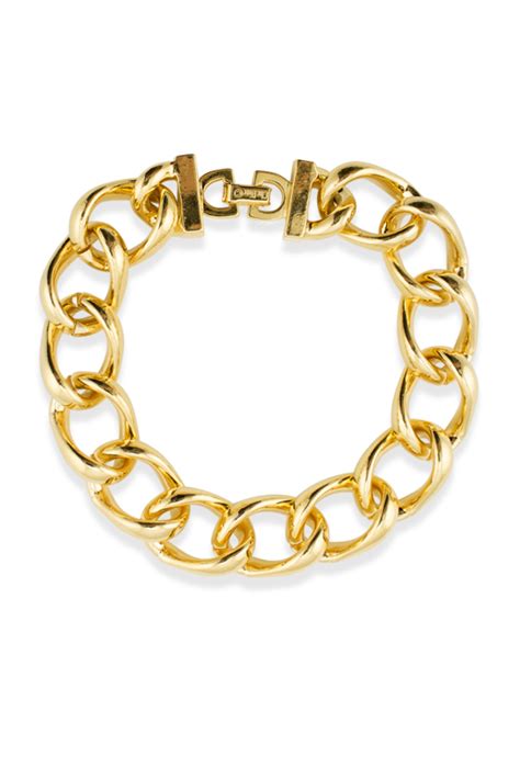 dior vintage chain|christian Dior chain bracelet.